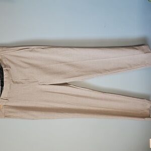 Banana Republic Dress Pants Mens 34x32 Gray With Blue Pinstripe